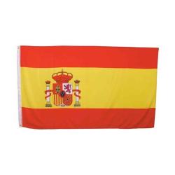 Drapeau Officiel Espagne 150 x 90 cm - Pavillon Supporters La Roja avec OEillets de Fixation