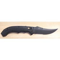 *** Couteau Benchmade Auto Bedlam Black Mixte - Lame 102mm - Manche G10 - Clip r&eacute;versible ***