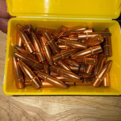 BOITE DE 74 OGIVES   CALIBRE .284    150 GR