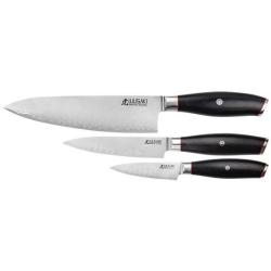 Coffret 3 couteaux Wusaki San Mai 10Cr15