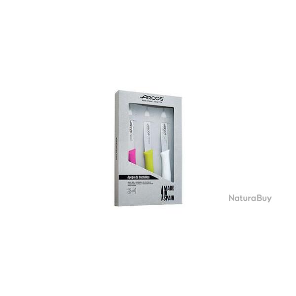 Set 3 couteaux Arcos Nova