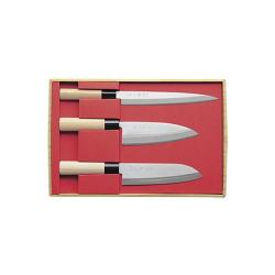 Set SekiRyu Santoku & Deba & Sashimi