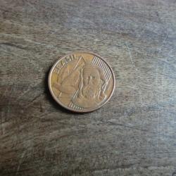 monnaie brasil  5 centavos  2001