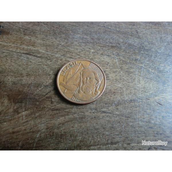 monnaie brasil  5 centavos  2001