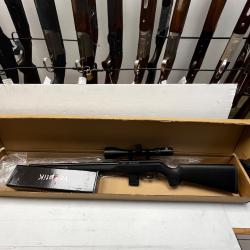 NEUF !!! ENCH&Egrave;RE A 1� SANS PRIX DE R&Eacute;SERVE !!! CARABINE ISSC CAL:.22LR+ LUNETTE VEOPTIK 3-9X50