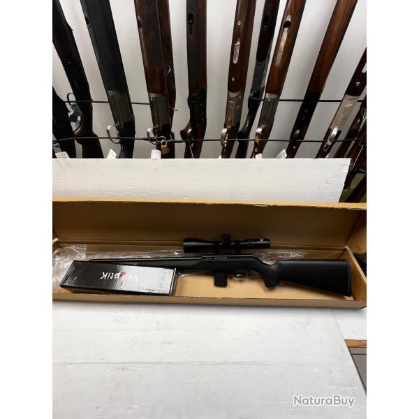 NEUF !!! ENCH�RE A 1� SANS PRIX DE R�SERVE !!! CARABINE ISSC CAL:.22LR+ LUNETTE VEOPTIK 3-9X50