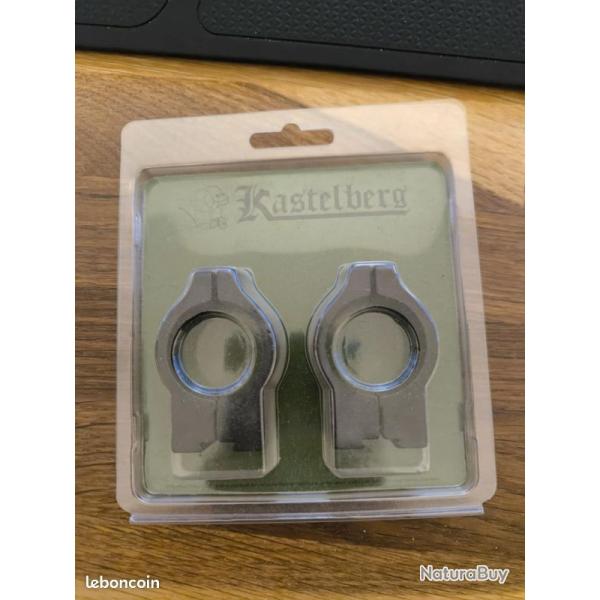 Collier de montage Kastelberg Rail 11 mm - Diam. 30 mm Bh 12.5 - Bh 12.5 - Diam�tre 30mm