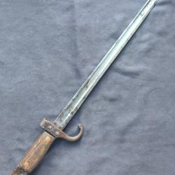 Baionnette Berthier 1892 quillon long - France