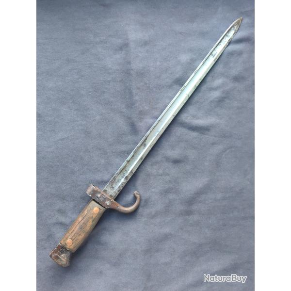 Baionnette Berthier 1892 quillon long - France