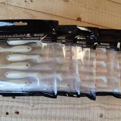 Leurres souples ADUSTA Penta Shad 3'' col. 01 - Lot de 6 pochettes