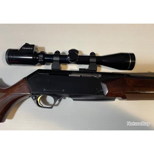 CARABINE BROWNING, MOD�LE BAR SHORT TRACK, CALIBRE : 7mm WSM, TR�S BON �TAT, + LUNETTE TASCO 3-9X40.