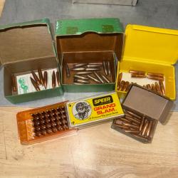 LOT  OGIVES DIVERSES  CALIBRE 7 MM  .284    160 GR ET 175 GR