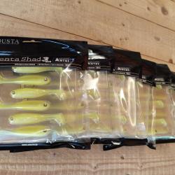 Leurres souples ADUSTA Penta Shad 3'' col.117 - Lot de 6 pochettes