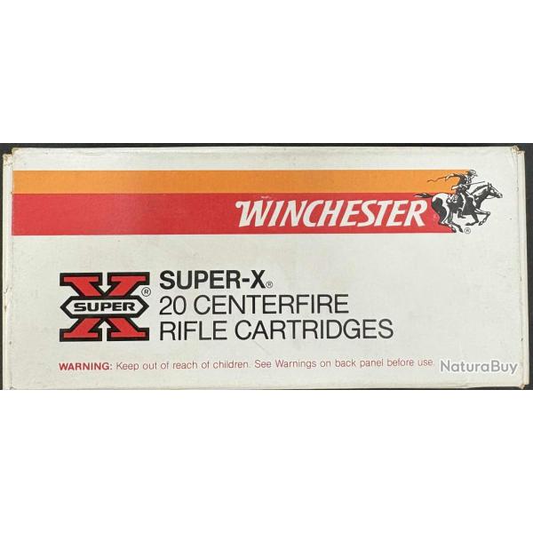 CARTOUCHES WINCHESTER super -x calibre 356WIN 200gr PowerPoint x20