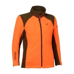 BLOUSON PERCUSSION POLAIRE ENFANT orange