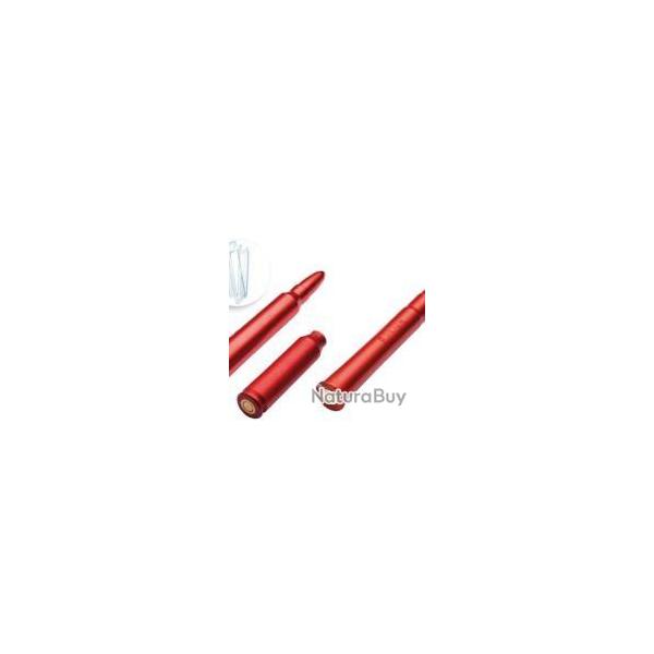 Douilles amortisseurs aluminium rouge calibre 280 REM x2