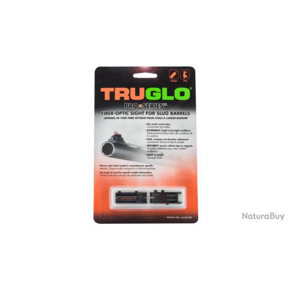 Truglo appareil de vis�e fibre optique pour fusils � canon rainur�