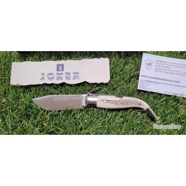 Joker NC-110 Pastora , Couteau pliant en Corne de cerf