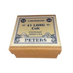 41 LC ou Long Colt: Reproduction boite cartouches (vide) PC 14647343