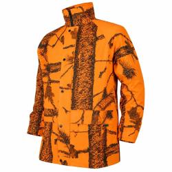 Veste de pluie Treeland &eacute;tanche camo orange blaze M &agrave; 4XL M