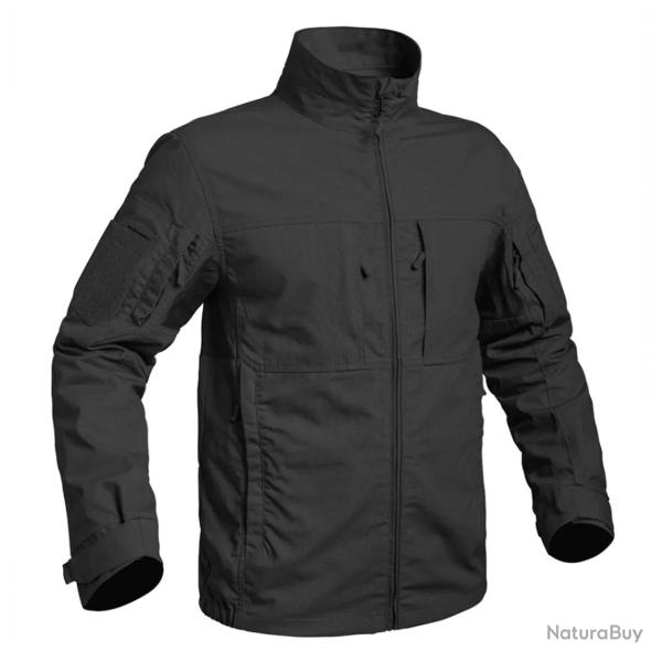 Veste courte Fighter noire 8 poches zip Ripstop M � 3XL