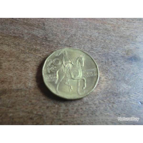 monnaie r�publique tch�que 20 korun