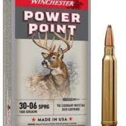 Balles Winchester Power point 30-06 sprg 180 grains