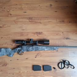 CARABINE XINCHESTER XPD HUNTER MIDNIGHT CANON FLUTE et FILETE 14-1