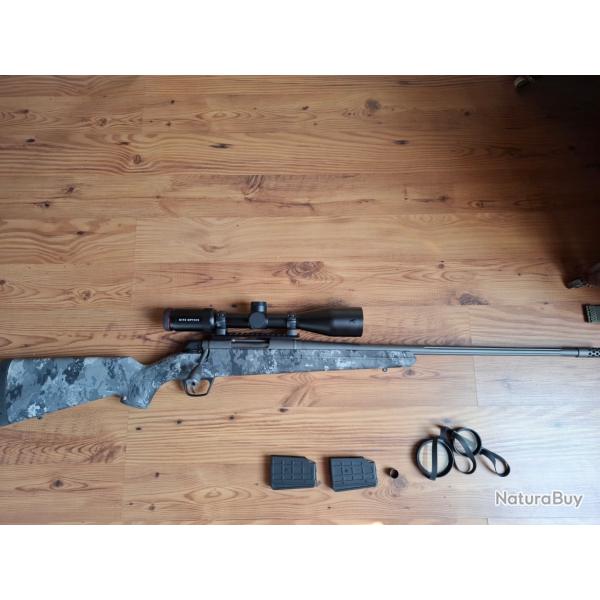CARABINE XINCHESTER XPD HUNTER MIDNIGHT CANON FLUTE et FILETE 14-1
