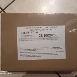 Ration de combat, un plat,Lot de 6