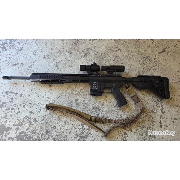 Carabine ISSC PAR Delta - Cal. 222 Rem avec point rouge