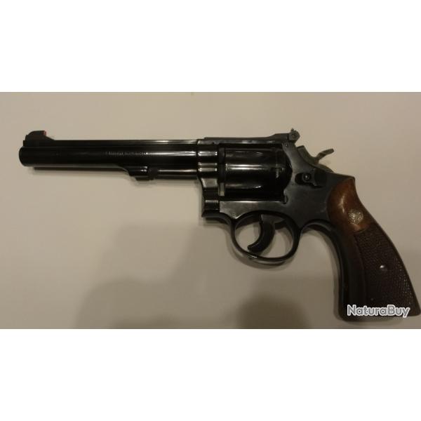 revolver  smith &wesson mod 17  k22