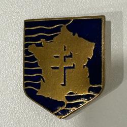 Insigne &Eacute;maill&eacute; 2&egrave;me Division blind&eacute;e du G&eacute;n&eacute;ral LECLERC