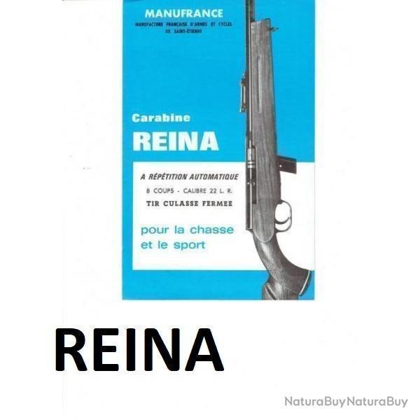 notice REINA MANUFRANCE (envoi par mail) - VENDU PAR JEPERCUTE (m2730)