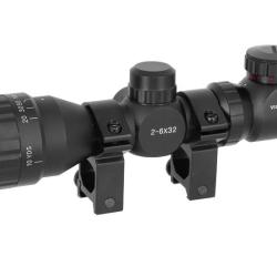 Lunette de vis&eacute;e Victoptics 2-6x32 SFP Vector Optics