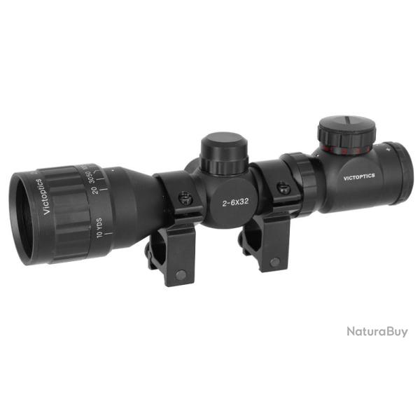 Lunette de vis�e Victoptics 2-6x32 SFP Vector Optics