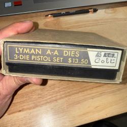 LYMAN DELUXE  VINTAGE JEU D'OUTILS 45 COLT