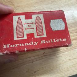 1 BOITE DE 50 OGIVES HORNADY  CAL.375    300 grs round nose