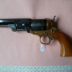 REVOLVER  R&Eacute;PLIQUE COLT 1851 NAVY REBNORD SHERIFF, CALIBRE 36, DE MARQUE GAMI DE 1972, TBE