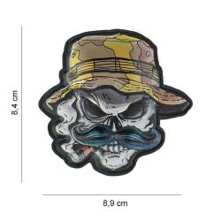 Patch 3D PVC Skull Bush Ranger (101 Inc)