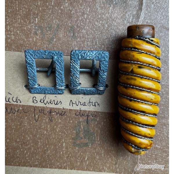 poign�e aviation orange