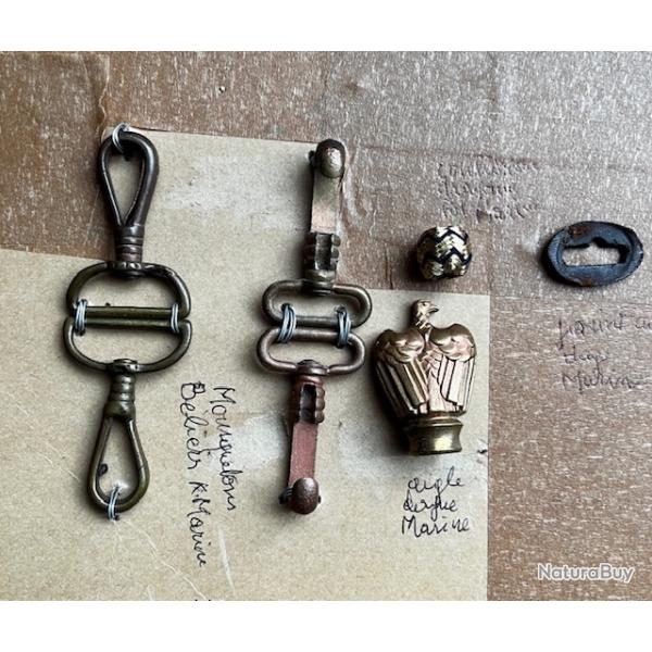 pommeau et pi�ces dague marine