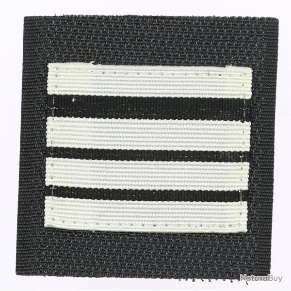 Grade / Galon de Poitrine Gendarmerie D�partementale Commandant Souple