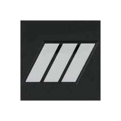 Grade / Galon de Poitrine Gendarmerie D&eacute;partementale Mar&eacute;chal des logis Chef R&eacute;sine