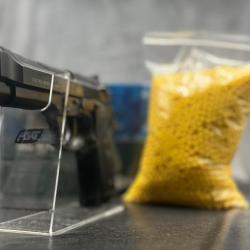 PACK PR&Ecirc;T A TIRER PISTOLET BERETTA M92 FS BBS 6MM SPRING