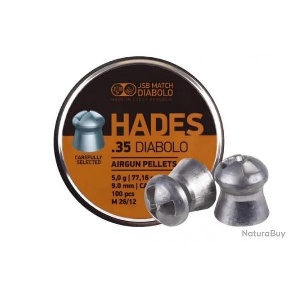Plomb 9 mm JSB Hades - Cal. 35