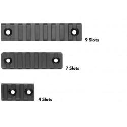 Set de 3 rails M&eacute;tal - 4 + 7 + 9 Slots