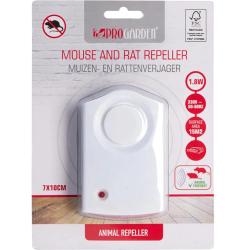 R&eacute;pulsif &agrave; ultrasons pour rats et souris - Couverture 15 m&sup2;