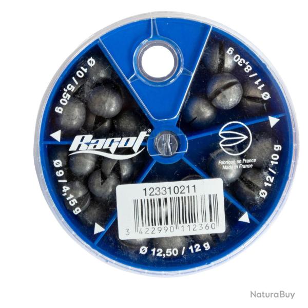 Bo�te de Plombs Chevrotine RAGOT 5 Cases