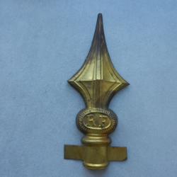 hampe pointe de drapeau tricolore fran&ccedil;ais